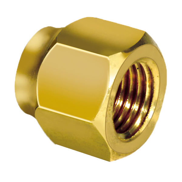 SAE 45° Brass Flared Tube Fittings - JB Industries